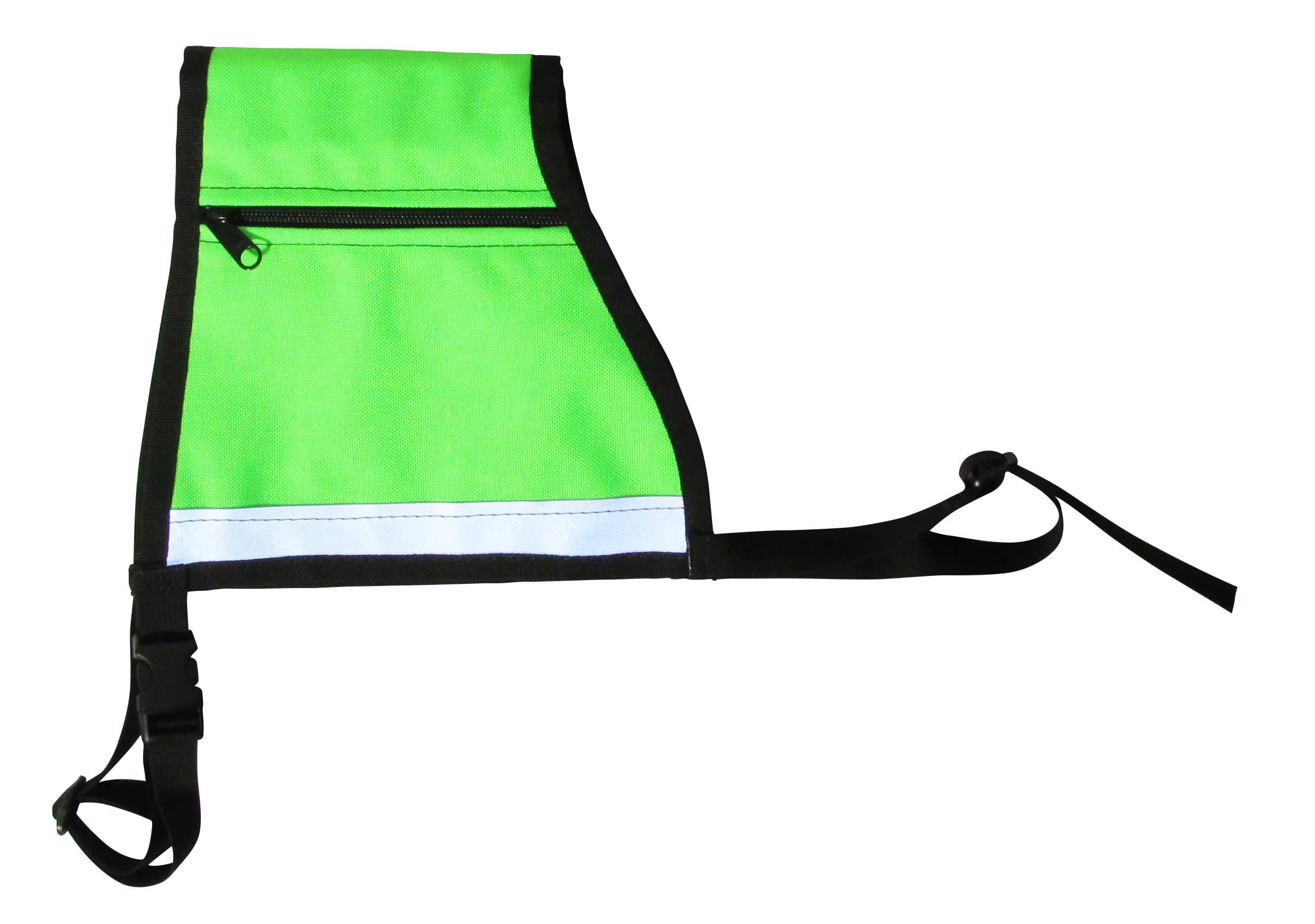 Premium Reflective Dog Vest, Fluorescent Green, X-Large