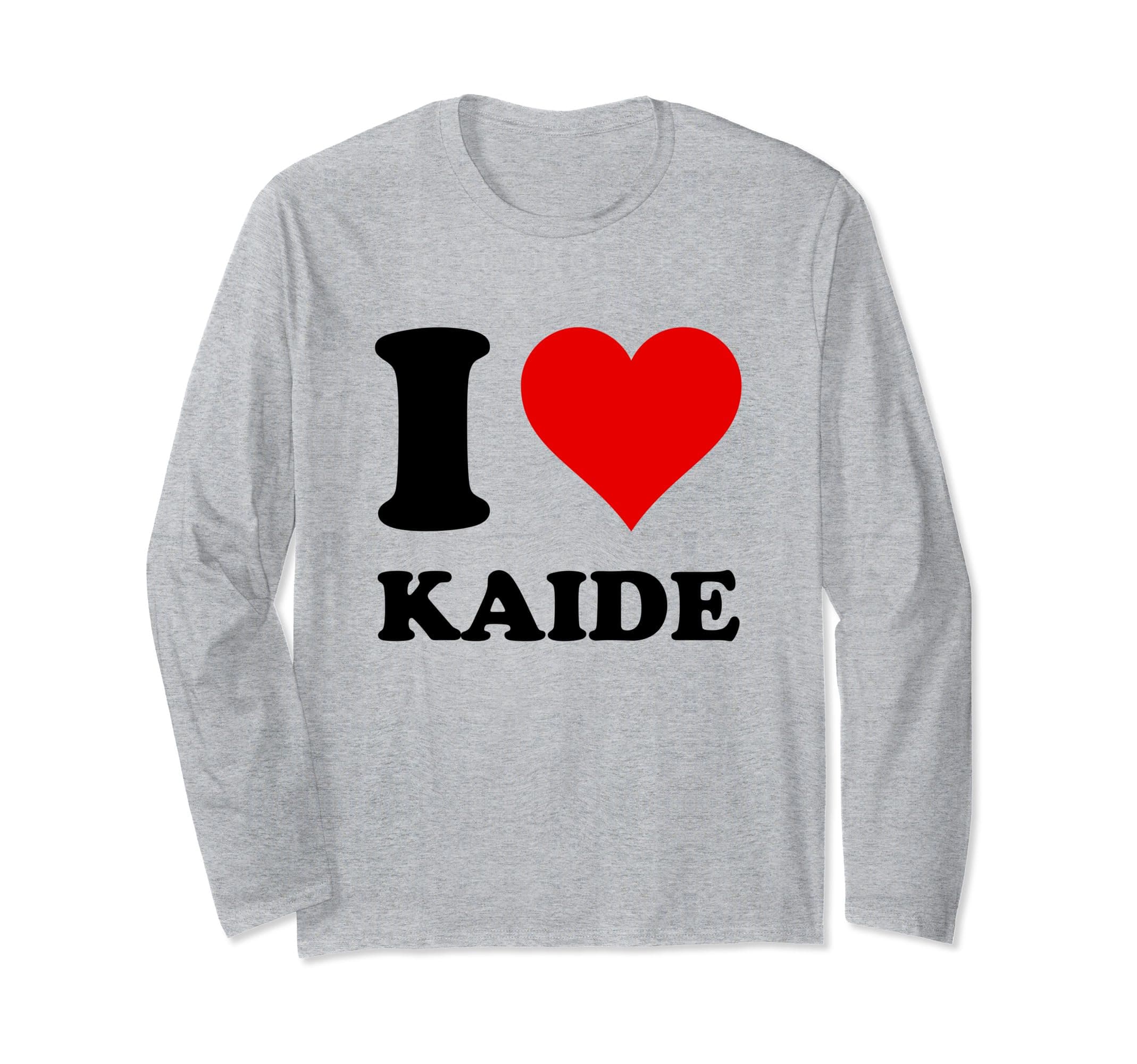 I Love Kaide Long Sleeve T-Shirt