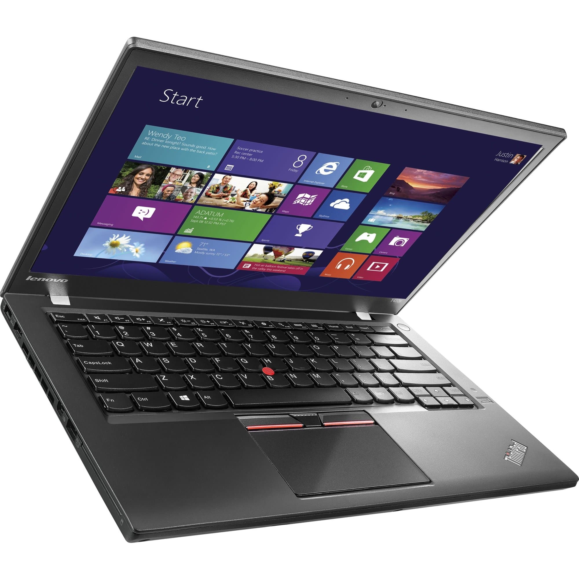 Lenovo ThinkPad T450s 14-Inch Laptop (Black)
