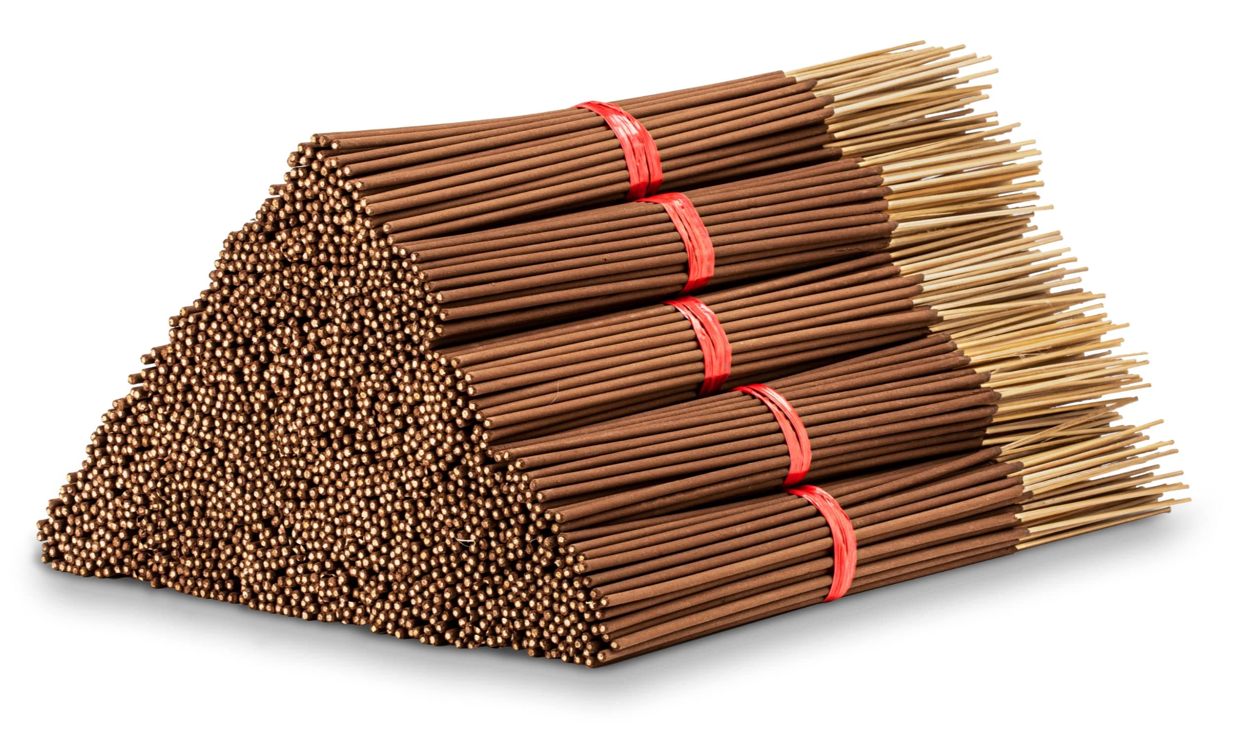 1000 Unscented Incense Sticks 11" Bulk - 100% Natural Joss and Bamboo Punk Blanks - Great for DIY Aromatherapy Incense Making.