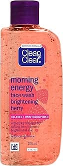 Clean & Clear Morning Energy Berry Face Wash, 100ml
