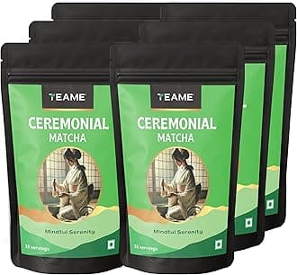 TE-A-ME - Ceremonial Matcha Tea | 300g (198 Servings) | Superfood | 100% Pure Super Premium Grade | Japanese Matcha Green Tea Powder | 100% Authentic & Pure