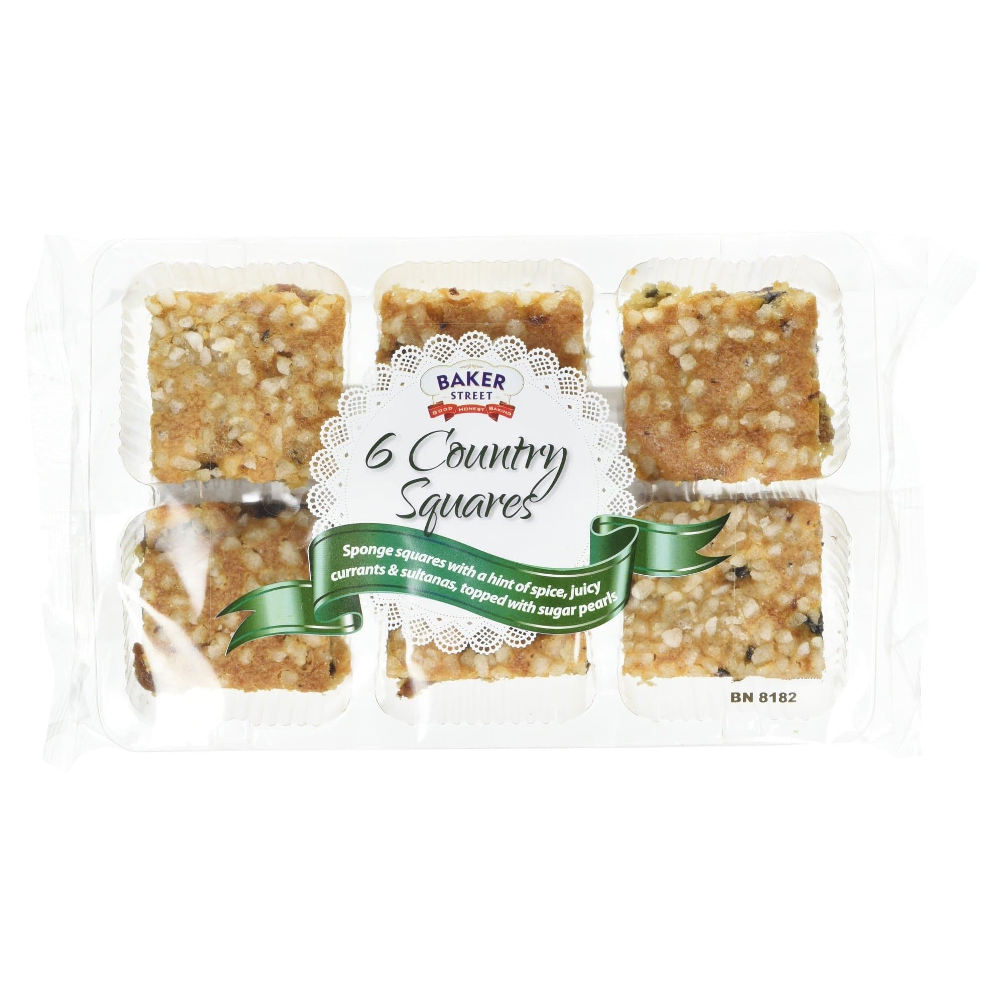 Baker Street 6 Country Cake Squares