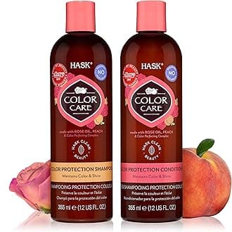 Color Care Shampoo + Conditioner Set for Color-Treated Hair | Sulfate-Free, Paraben-Free, Gluten-Free, Vegan, Cruelty-Free, Color Safe | 12oz each
