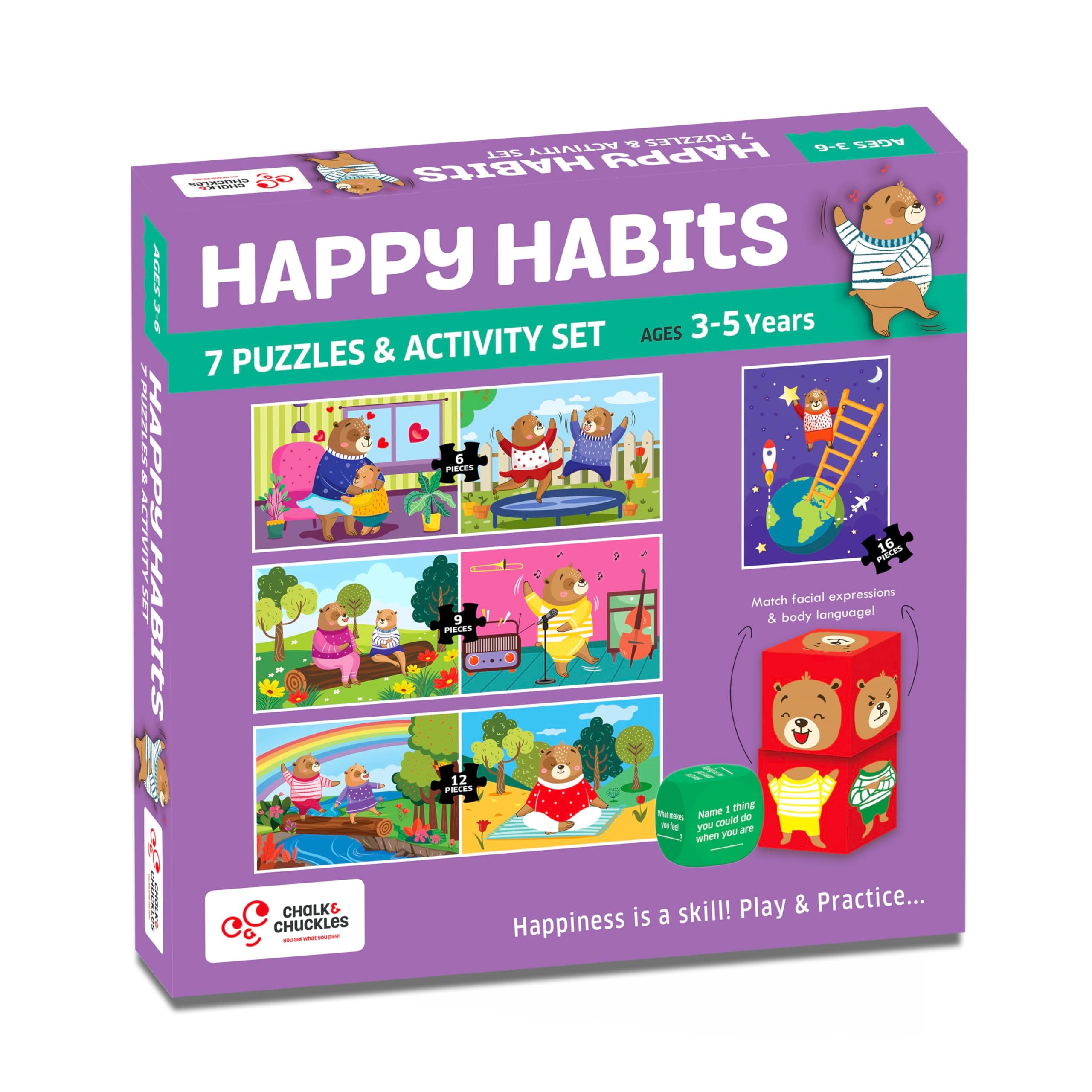 Happy Habits-7 in 1 Jigsaw Puzzle