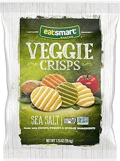 Eatsmart Snacks, Veggie Crisps with Sea Salt, 1.25 Oz