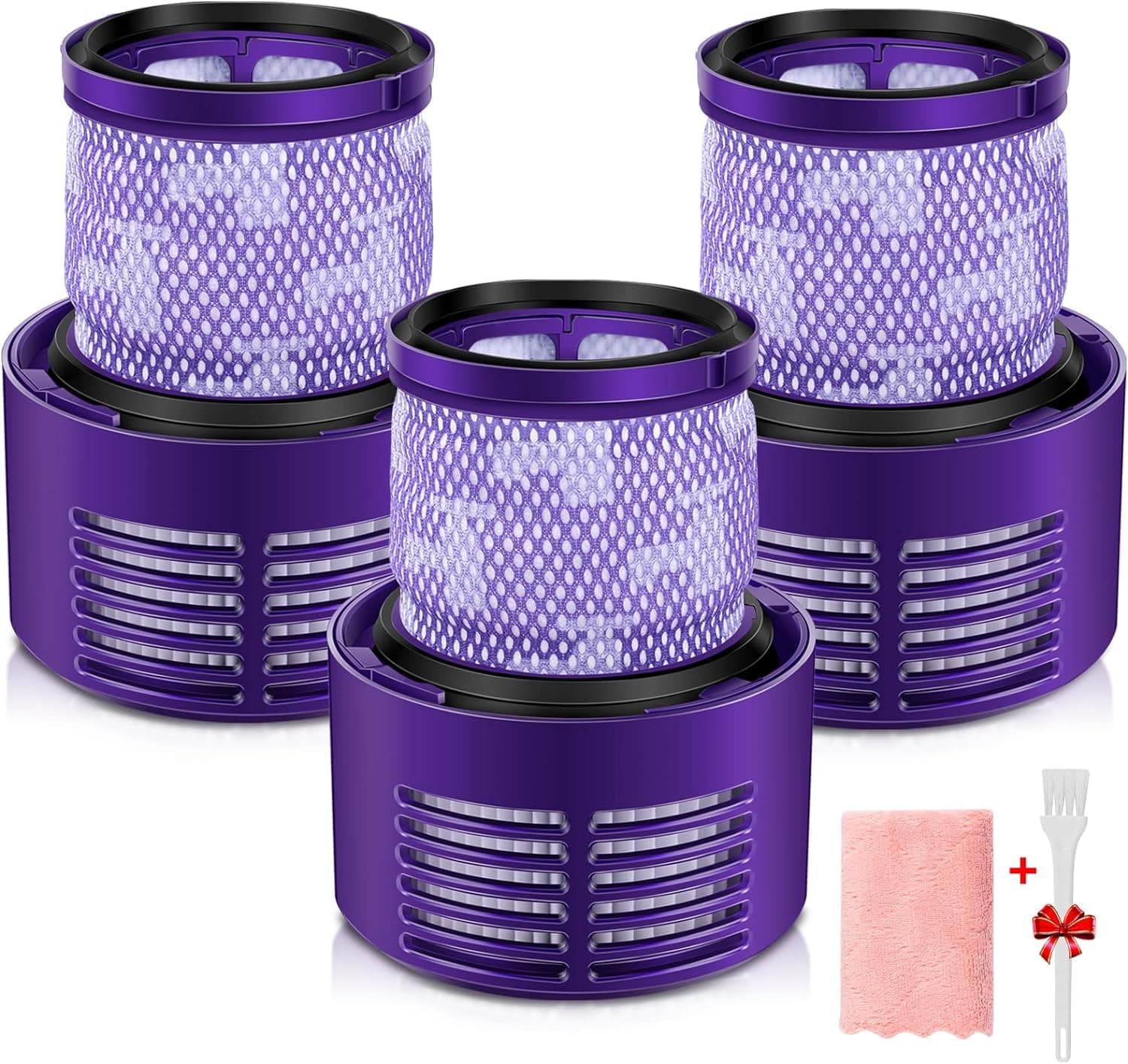 Dyson V10 Filters, 3 Pack Dyson V10 Filters for Cyclone Series, V10 Absolute, V10 Animal, V10 Total Clean, 969082-01.(3 Pack)