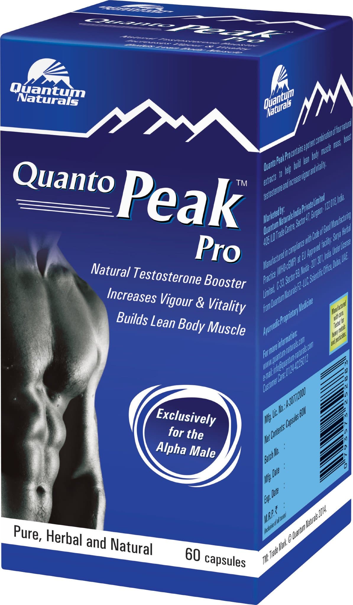 Quantum Naturals Quanto Peak Pro Capsules - 60 Capsules