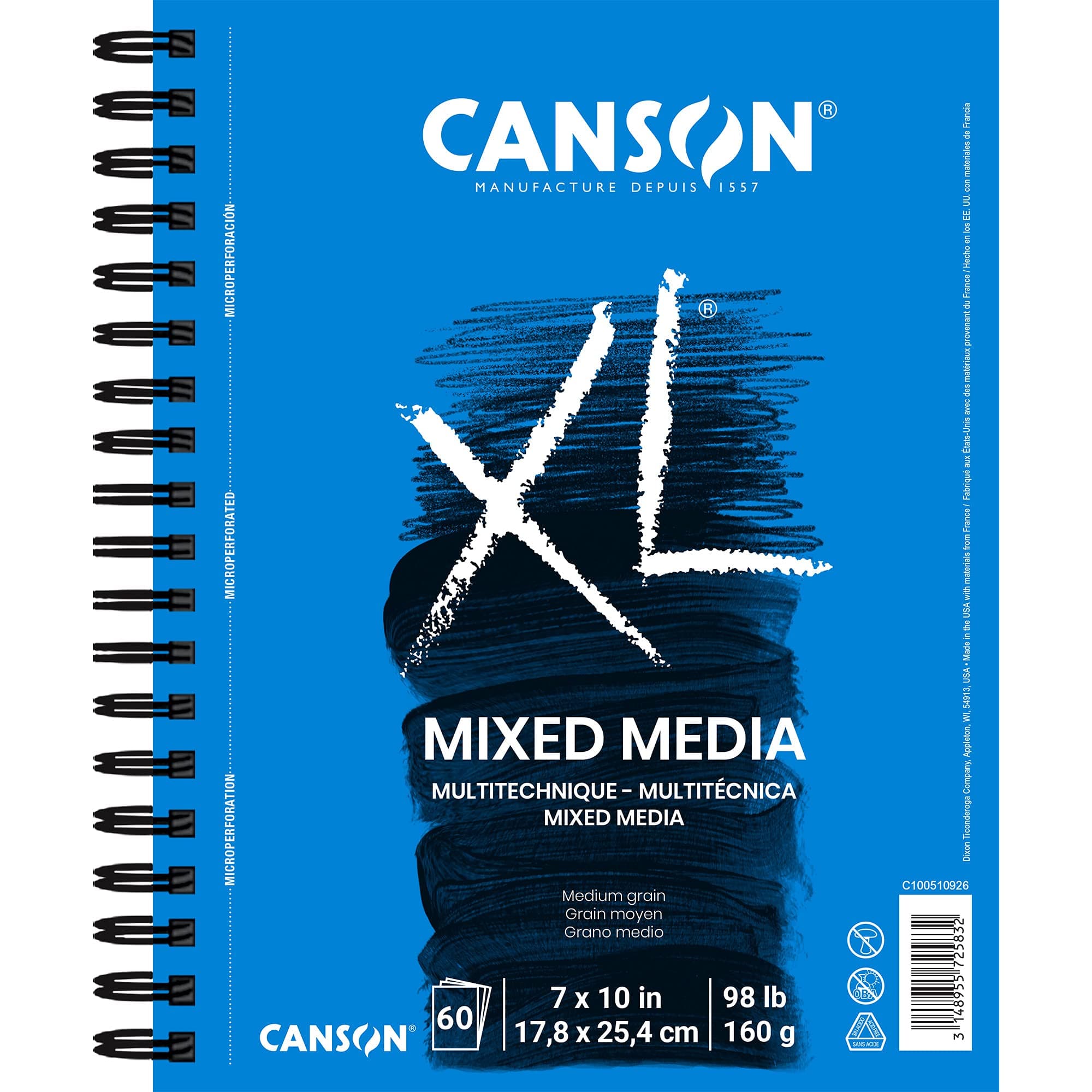 Canson XL M-MEDIA 7X10 60SH WB(6)