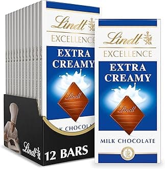 Excellence Extra Creamy Milk Chocolate, 3.5-Ounce Packages (Pack of 12)