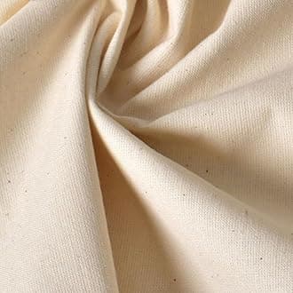 100% Cotton Natural Calico Unbleached Crafting Fabric - Medium Weight -167 cm (66 inches) Wide (3 METRE)