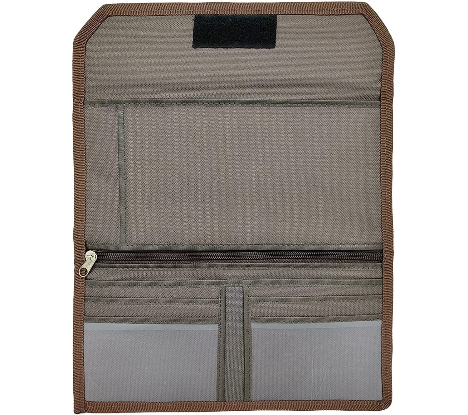 Professional Multiple Cheque Book And Cards Holder Brown Color.