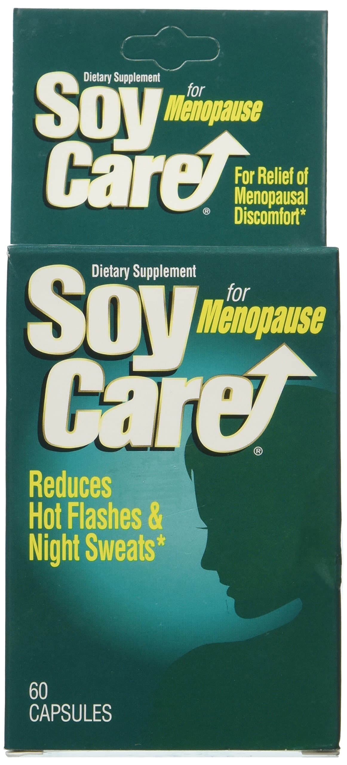 Dietary Supplement Capsules for Menopause, 60-Count Bottles (Pack of 2)