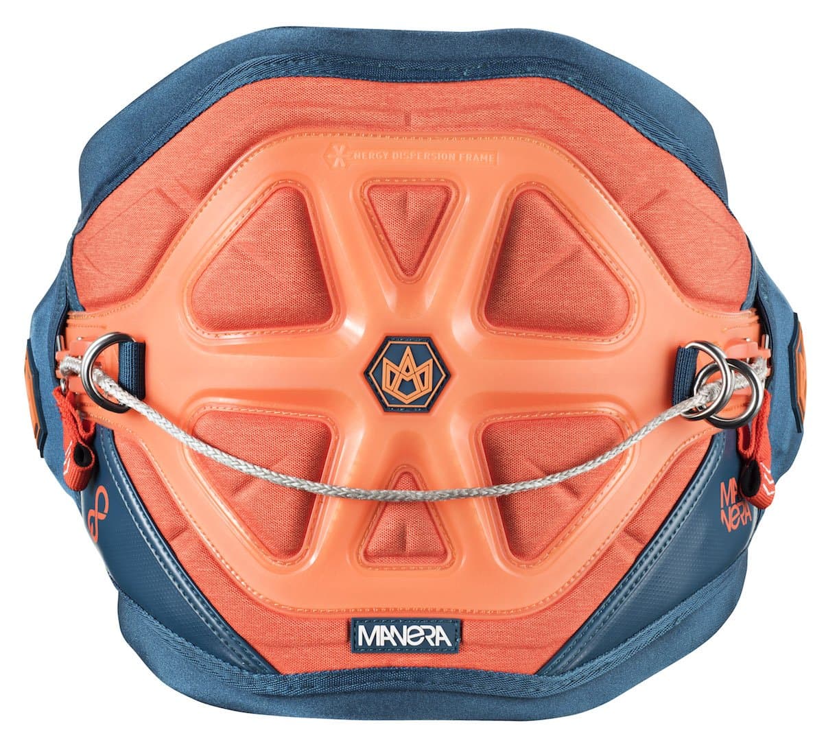 Manera Exo Kiteboarding Harness, Heather Orange/Blue