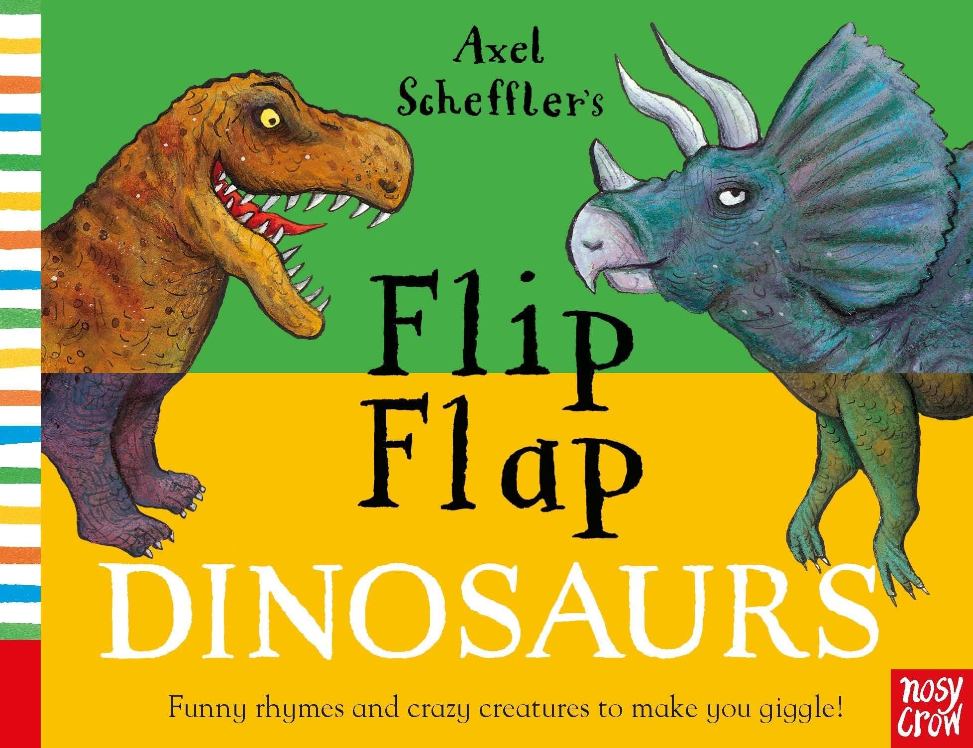 Nosy Crow Axel Scheffler's Flip Flap Dinosaurs