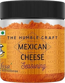 THE SPICE RACK Mexican Cheese Seasoning Powder - Popcorn, Fajita, Fries, Taco, Tacos, Nachos, Tortillas, Burrito, Enchilada - 100gms