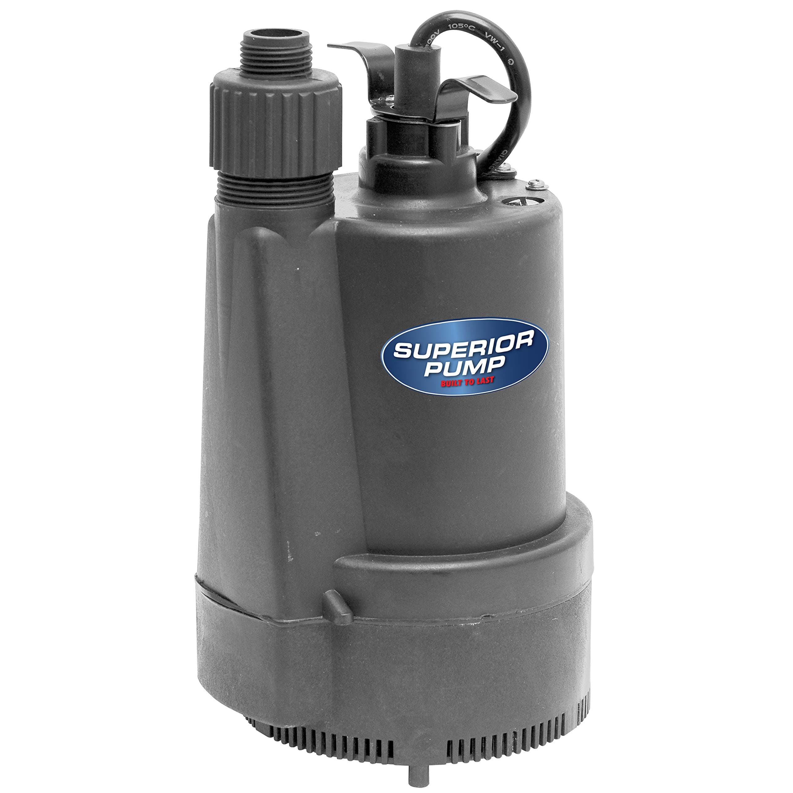 Superior Pump 91330 Utility Pump, 120 V, 1/3 HP