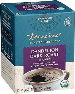 Teeccino Dandelion Gluten-Free Dark Roast