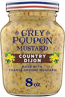 Country Dijon Coarse Ground Mustard Jar