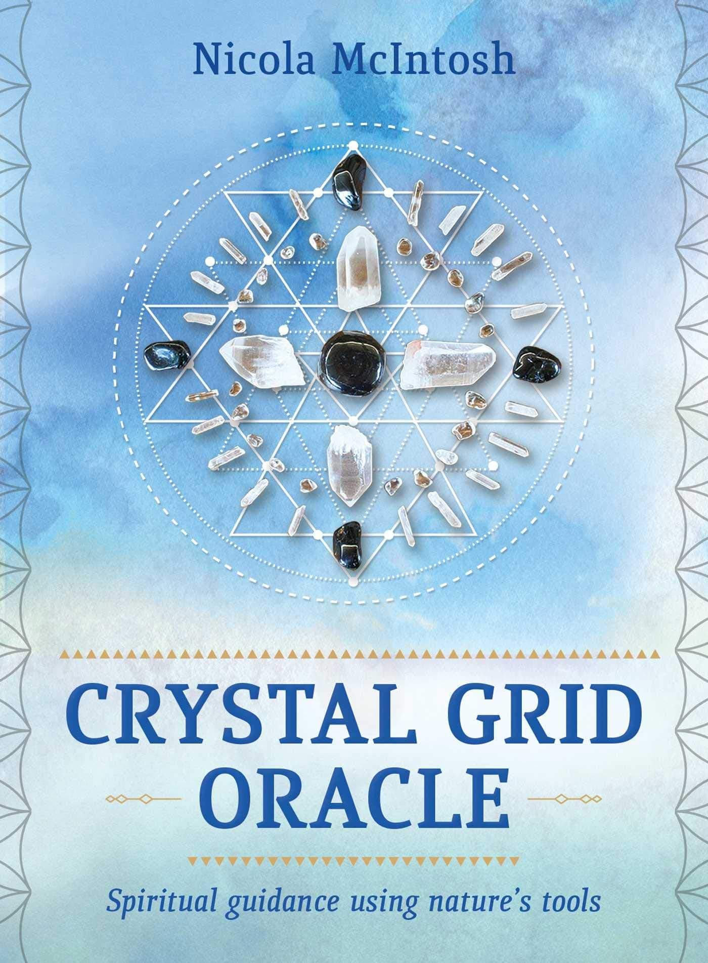 Crystal Grid Oracle: Spiritual Guidance Using Nature's Tools (36 Full-Color Cards and 104-Page Guidebook) (Rockpool Oracle Card Series)
