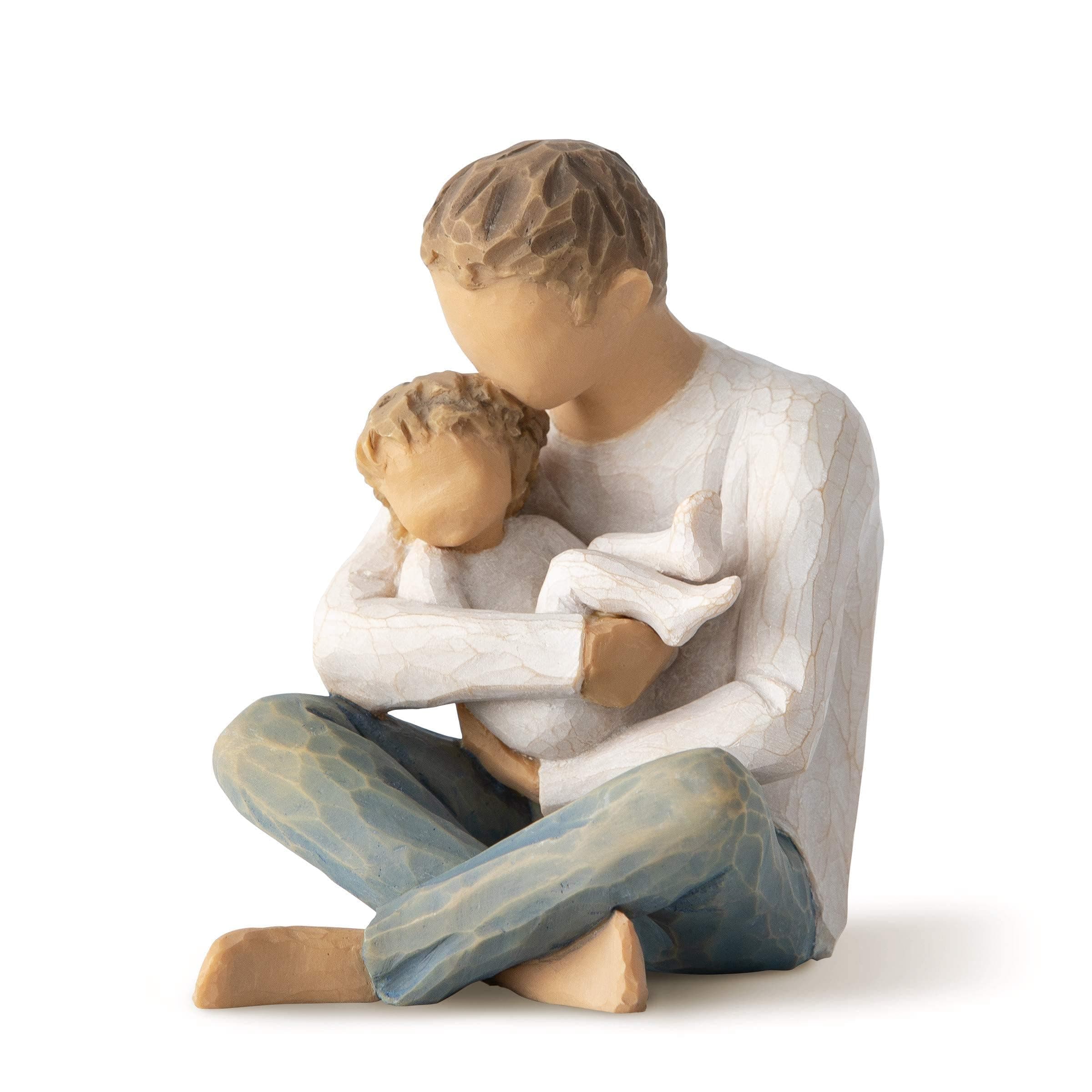 Little One, We've Only Just Begun, Forever My Little One, Celebrates The Loving Relationships Between Parent and Child, Father and Daughter, Sculpted Hand-Painted Figure