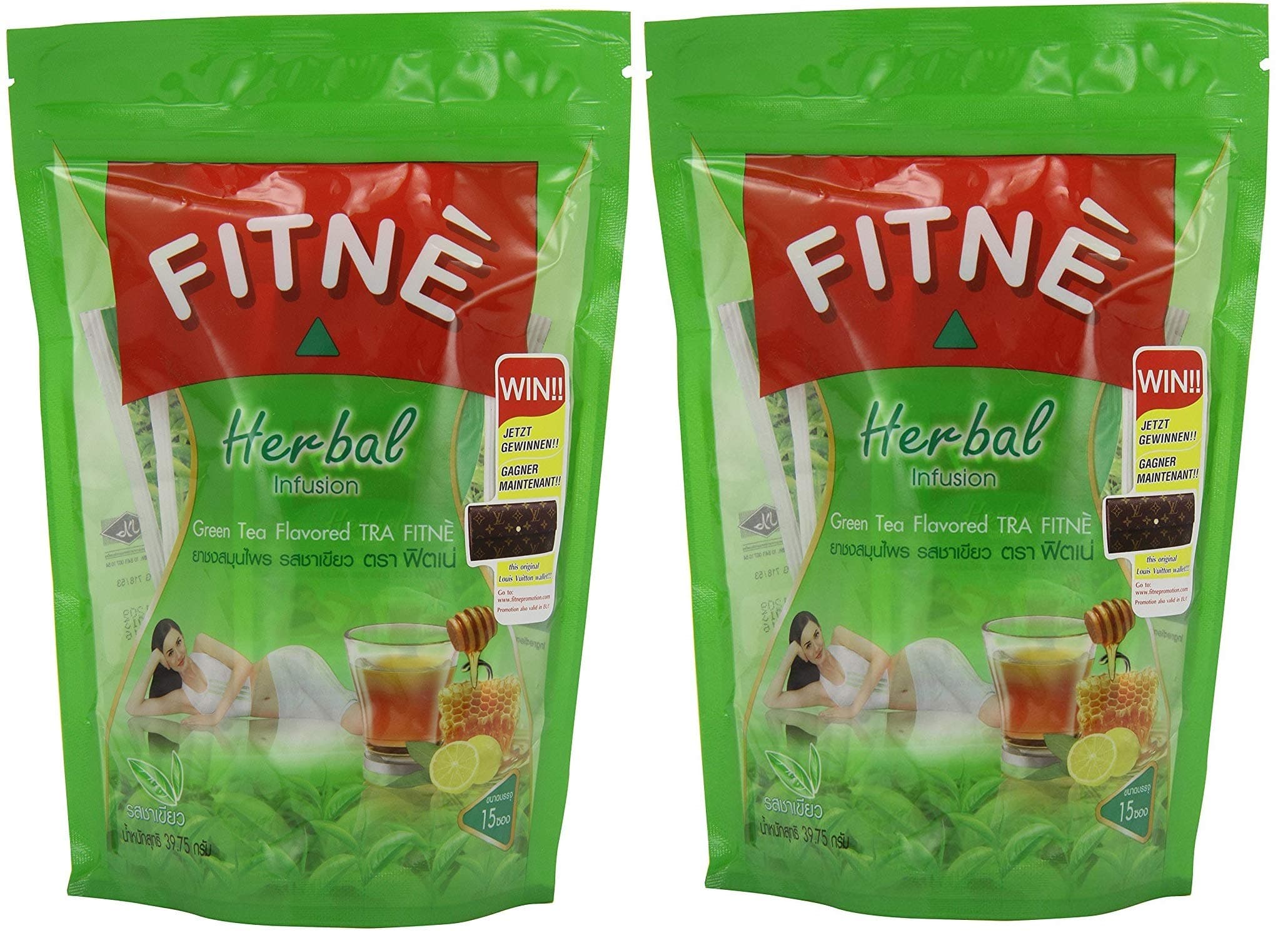30 Teabags Fitne Herbal Infusion with Green Tea