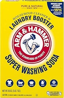 Church & Dwight Co 03020 Arm & Hammer Super Washing Soda 55 oz. by Arm & Hammer