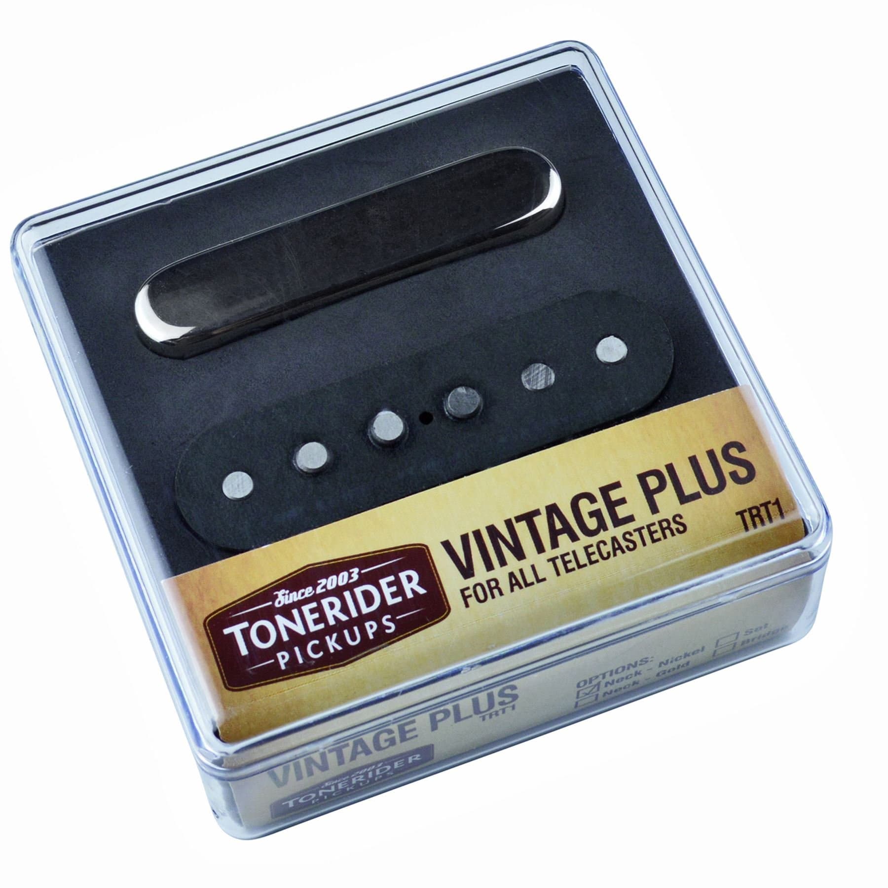 Tonerider Vintage Plus Pickup set Telecaster CompatibleÊ - Chrome