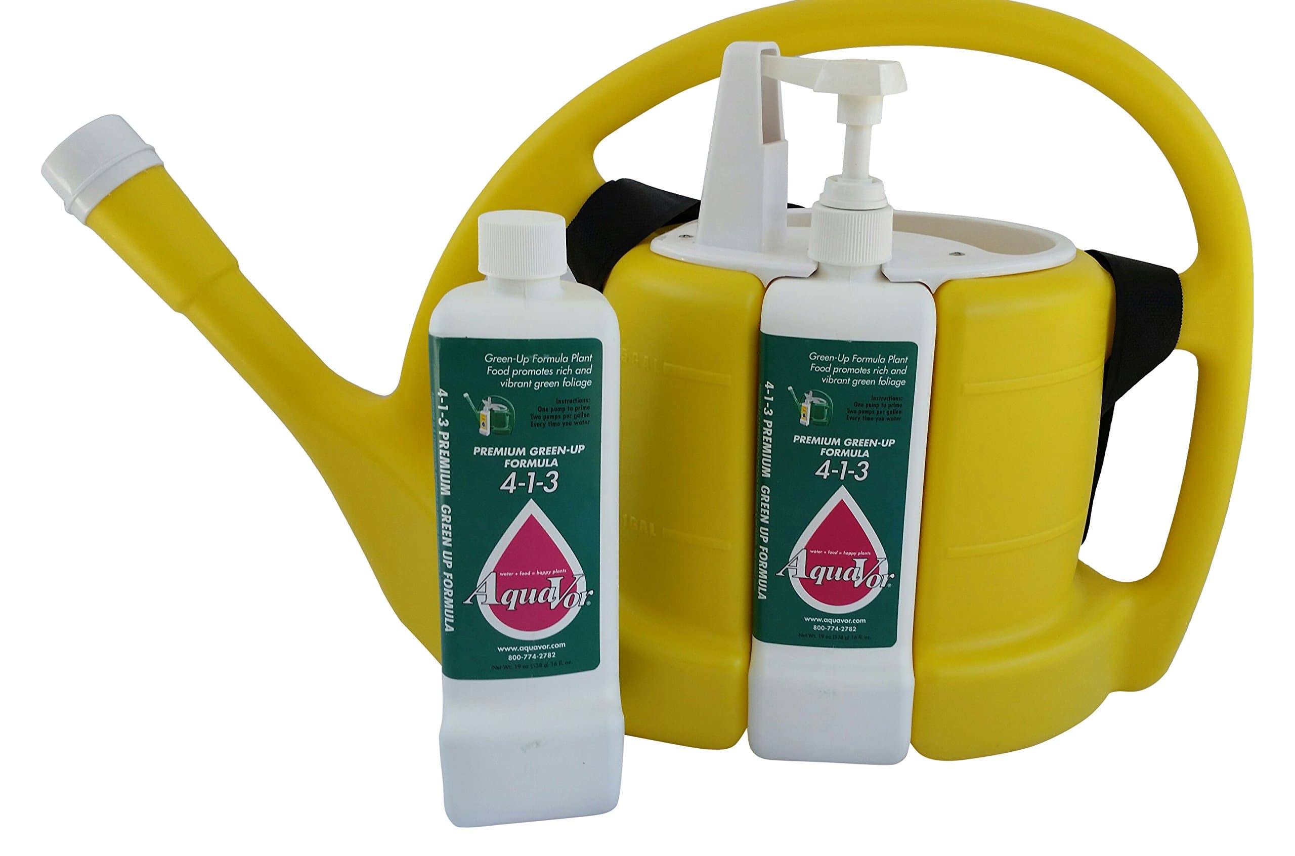 Watering Can with Fertilizer Dispenser Deluxe Value Set, 1.5 Gallon