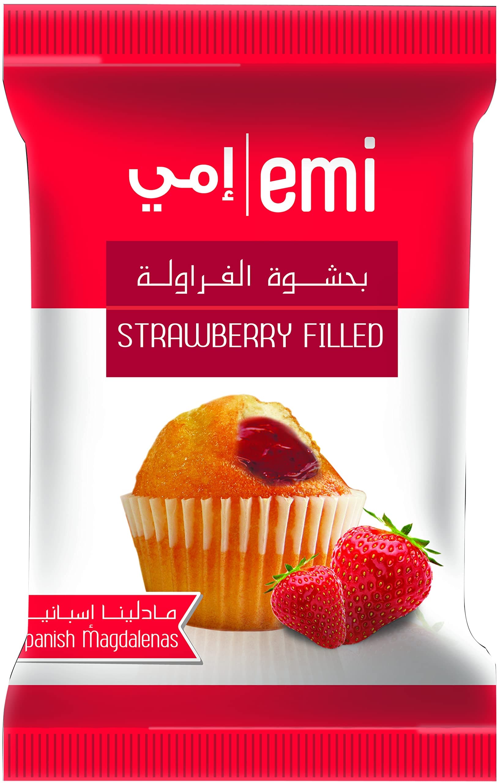 Strawberry Filled Fresh Cupcake Pack of 12