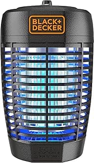 BLACK+DECKERBug Zapper- Mosquito Repellent Outdoor & Fly Traps for Indoors- Mosquito Killer & Fly Zapper - Gnat & Moth Traps for Home, Deck, Garden, Patio & More