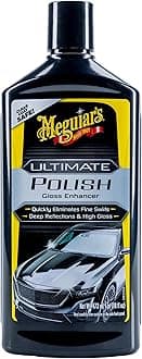 Meguiar's Ultimate Car Polish Pre-Waxing Glaze 473ml - For Deep Reflections a...