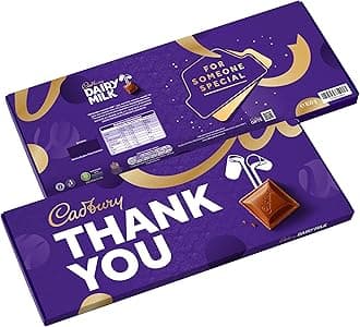 Dairy Milk Thank You Gift Chocolate Bar Extra-Large 850g