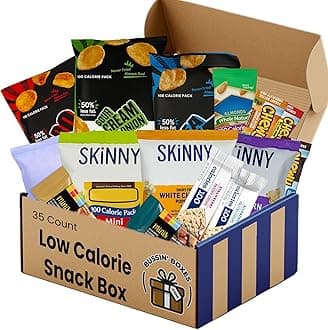 Low Calorie Snacks for Adults and Kids - Healthy Snacks with 100 Calories (35 Count)