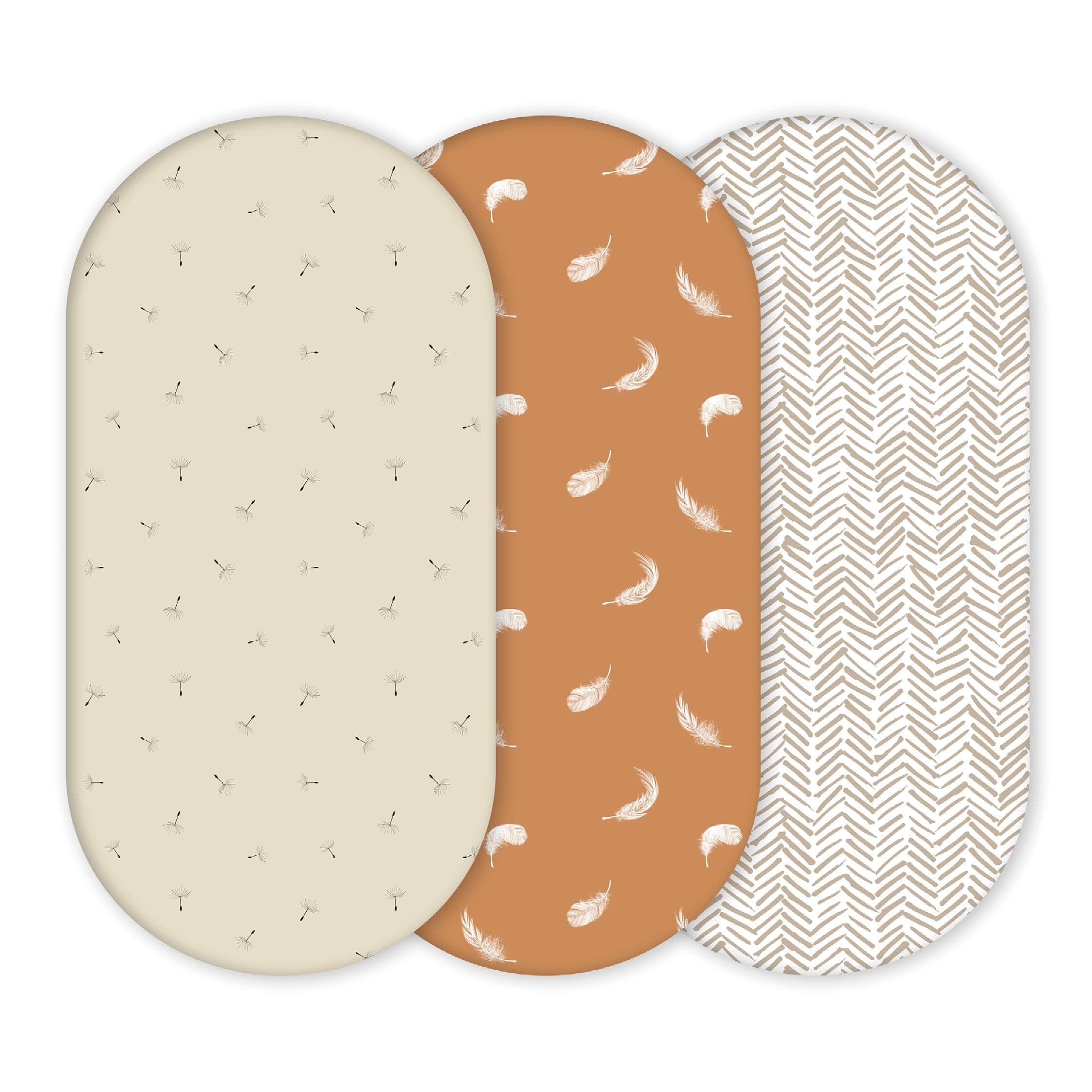 - Premium Fitted Baby Bassinet Sheets, Changing Pad Cover and Stroller Sheets, Compatible with 4moms Mamaroo, Chicco Lullago, Graco, Halo and Uppababy, 100% Ultrasoft Cotton, 32x16” - Boho