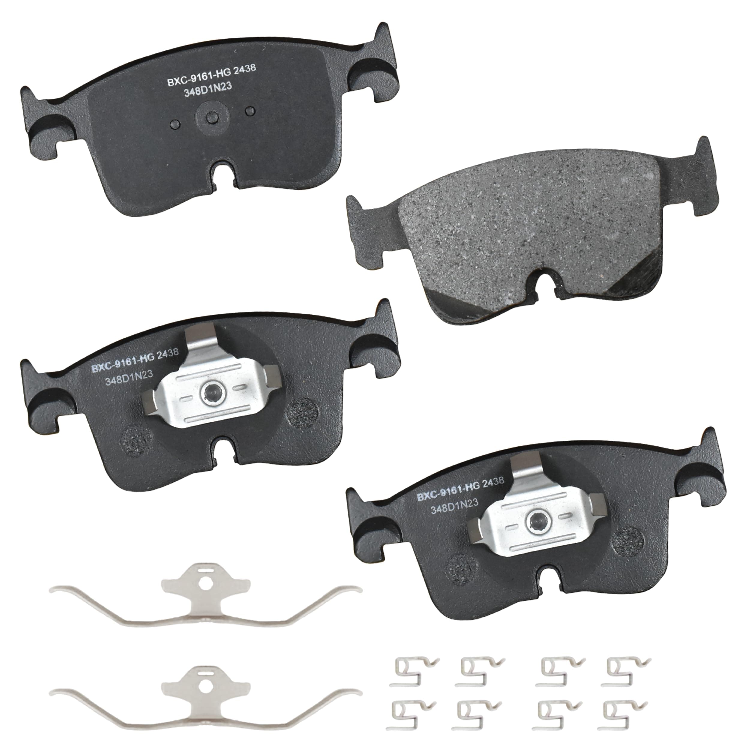 Premium SBC2438 Ceramic Front Brake Pads for Audi A3 2023-2022, A3 Quattro 2023-2022