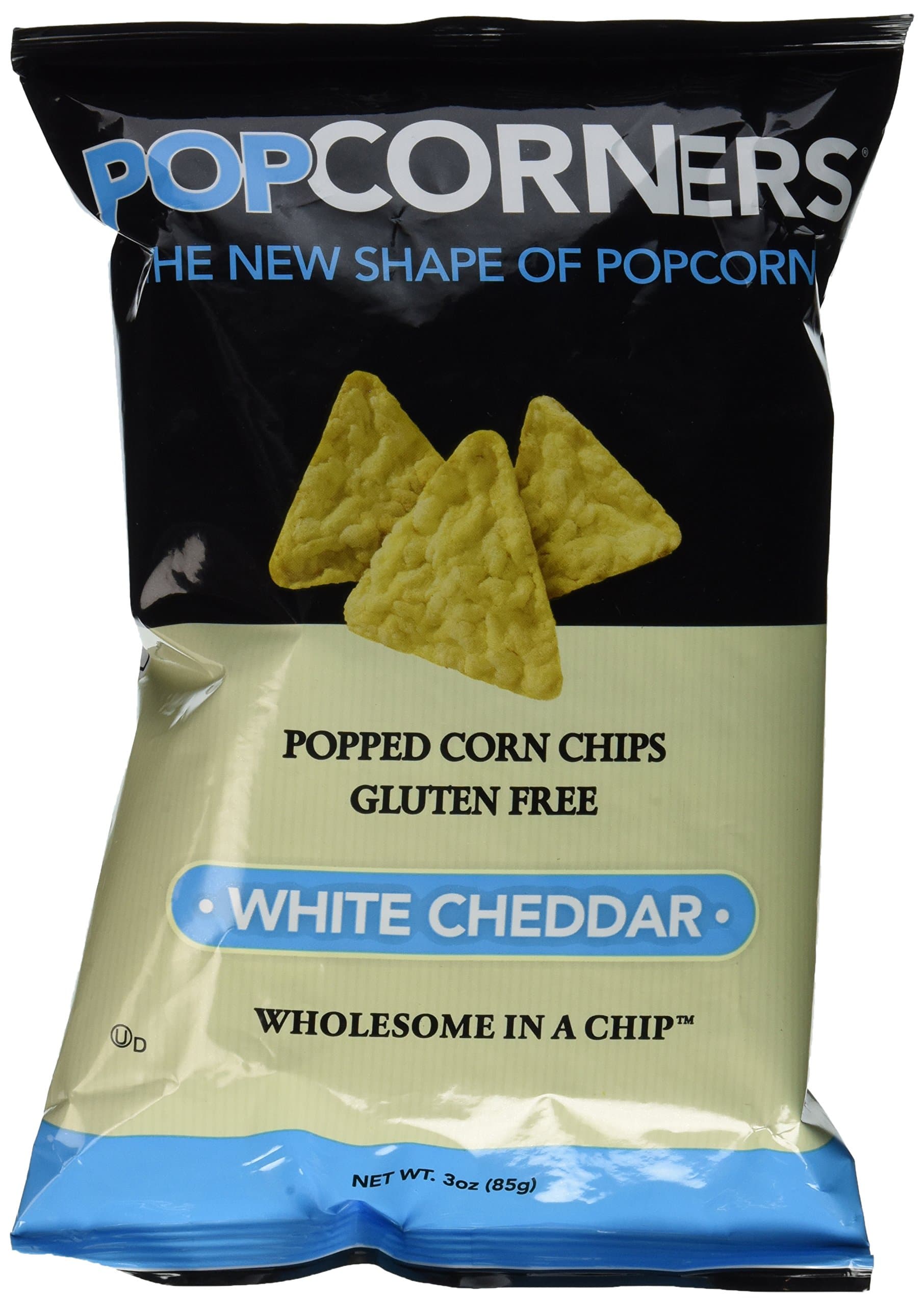 Popcorners - Popped Corn Chips Variety (White Cheddar (Pack of 2))
