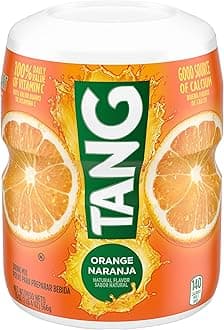 Tang Orange Sweetened Powdered Drink Mix, Pack of 1, 20 Oz Canister