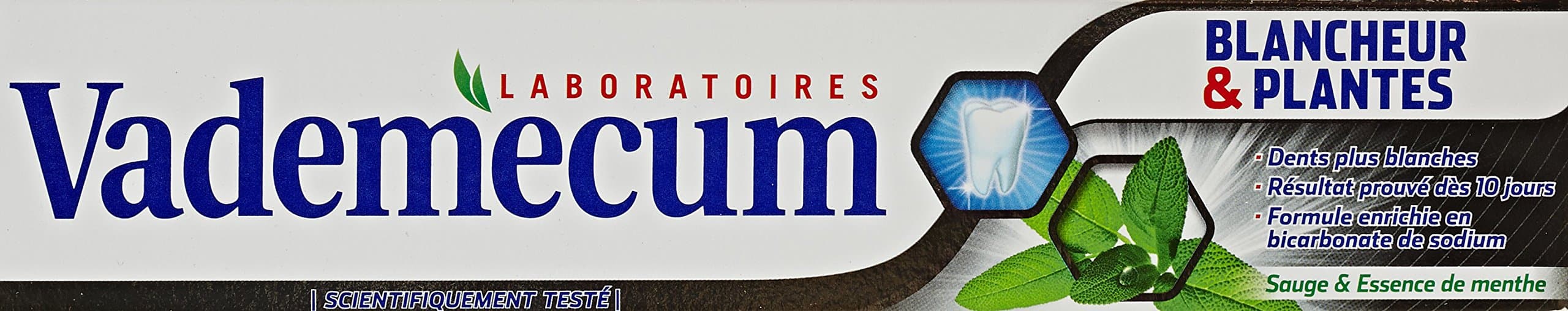 Laboratories Vademecum Whitening and Plantes Toothpaste