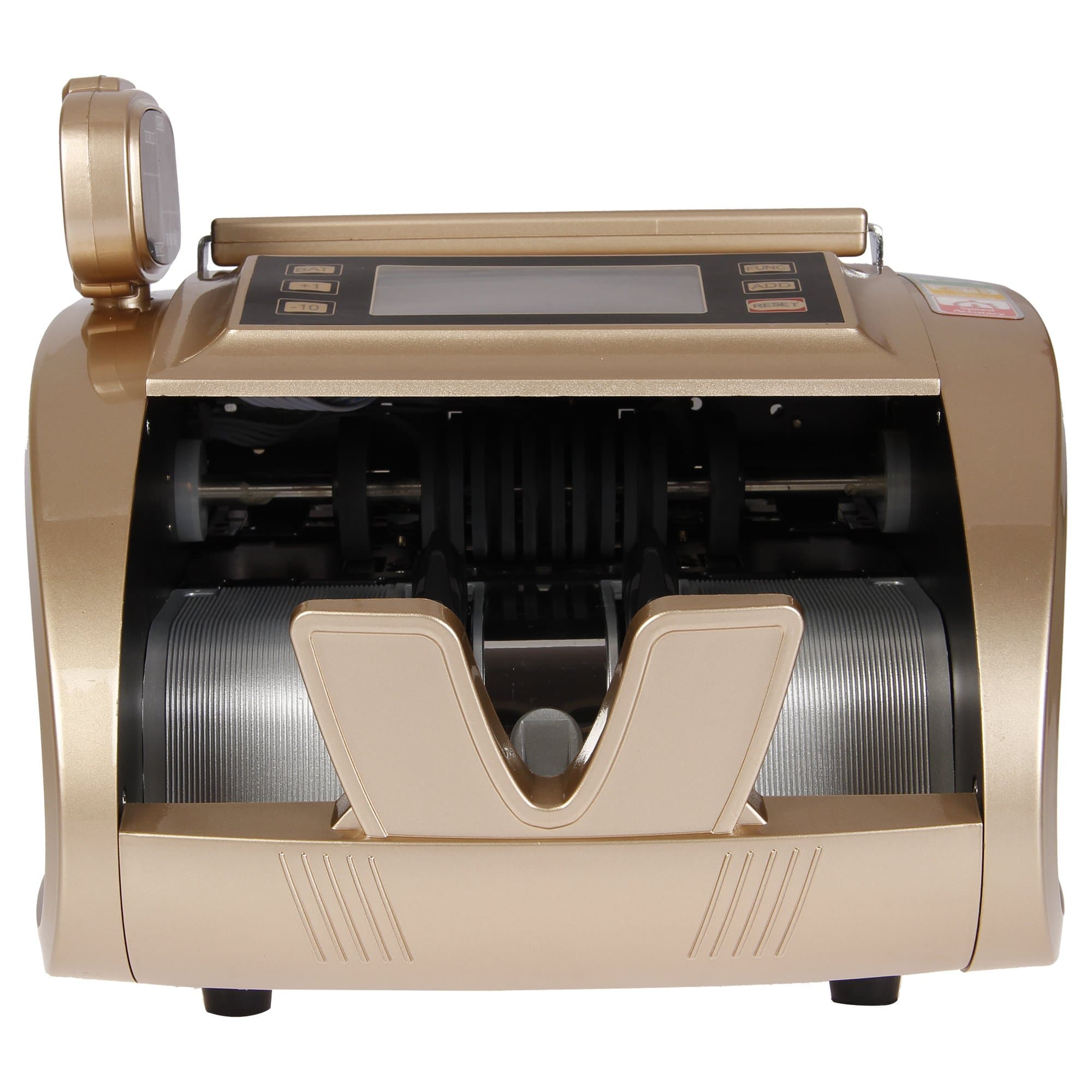 File Max 1800 World Wide Professional Note Counting and Bank Note Detecting Machine, Multicolour