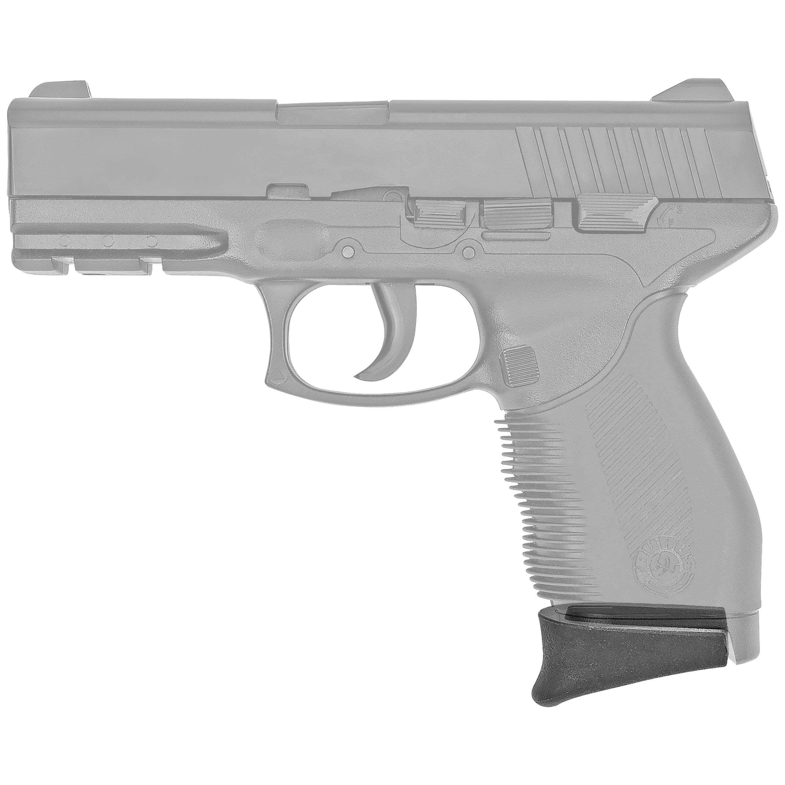 Grip Extension Fits Glock Model 26/27/33/39 Pistol 1-Inch Textured Pinky, ‎BOOM-10070 Black