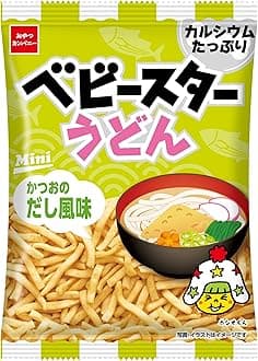 Baby Star Udon Bonito No Dashi Flavor Mini, 0.7 oz (20 g) x 30 Bags