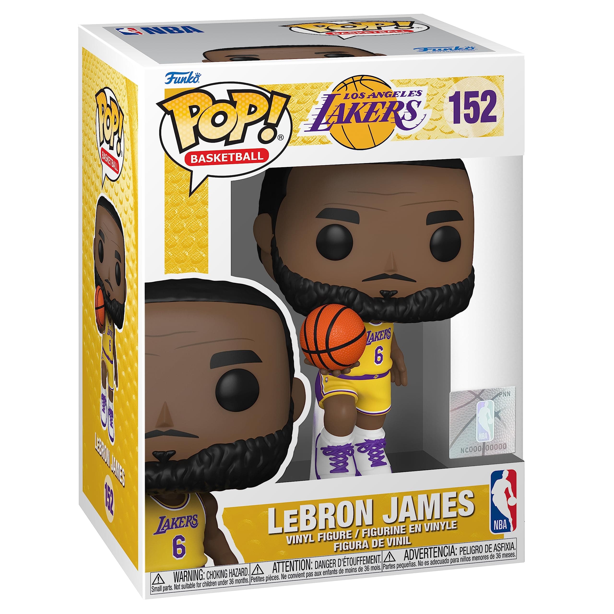 Funko POP! NBA: Lakers - LeBron James #6