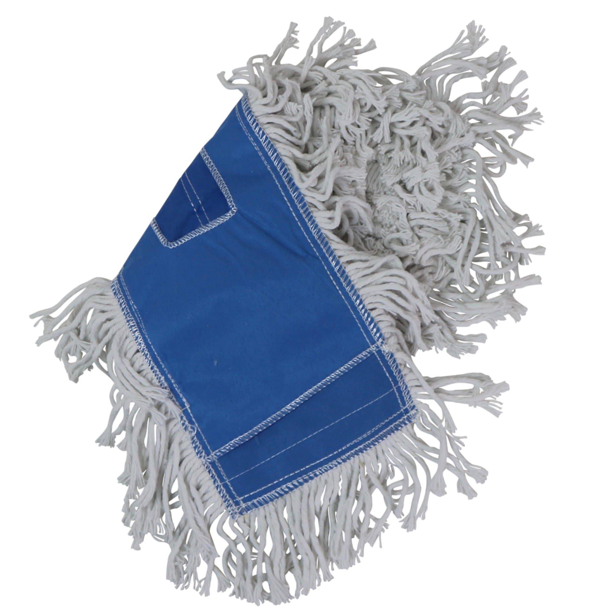 Tricol 38486 Launderable Replacement Dust Mop Head, Cotton, 5.5 x 18-Inch