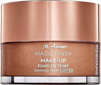 Magic Finish Summer Teint Make-Up Mousse (1.01 Fl Oz) – 4in1 Primer, Foundation, Concealer & Powder With Buildable Coverage, Hides Redness And Dark Spots, Vegan, For Medium To Deep Skin Tones