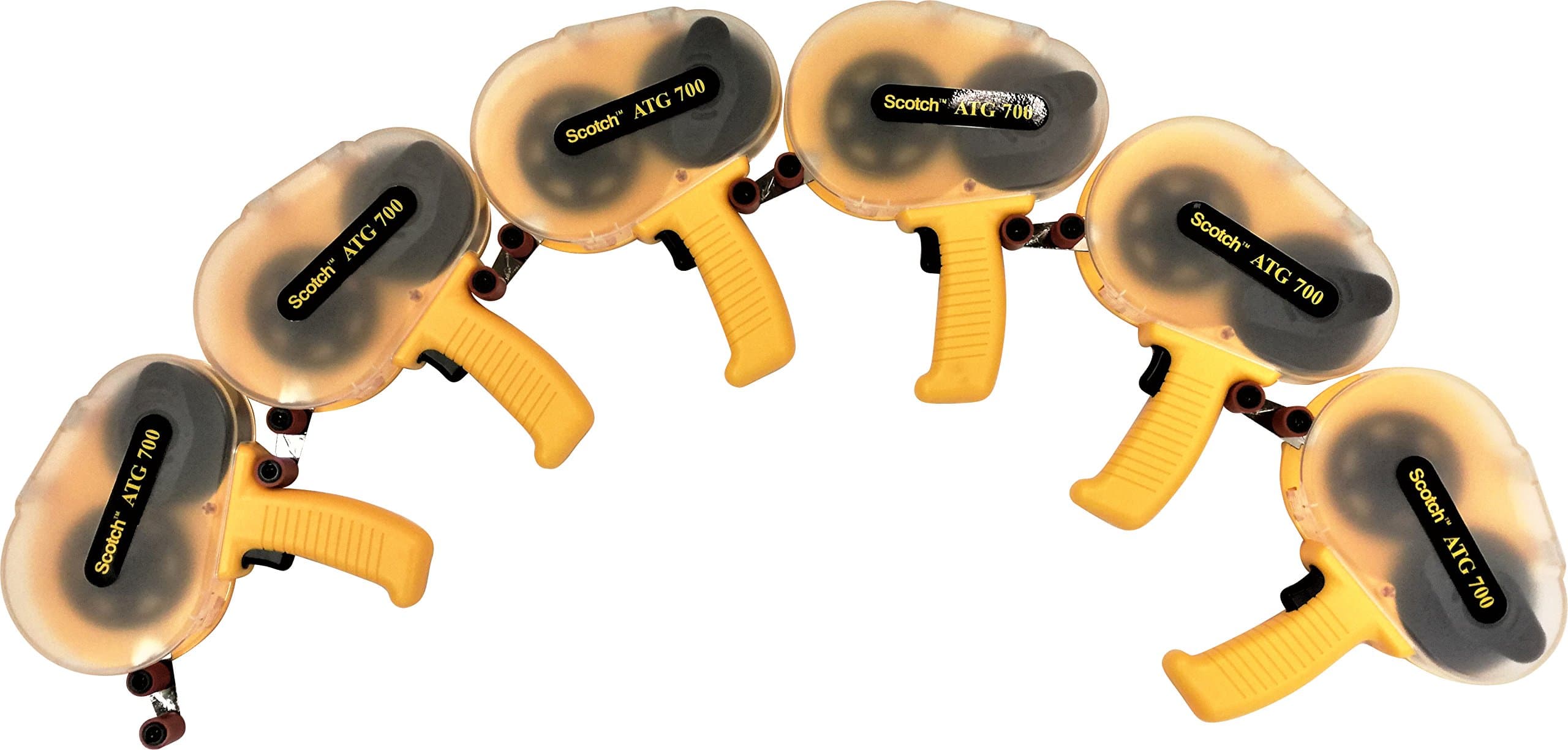 3 M Scotch ATG 700 Adhesive Applicator and Double-Sided Adhesive Dispenser, Pack of 6 Units