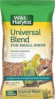 Universal Blend for Small Birds, 10 lb Bag, Fortified Nutrition