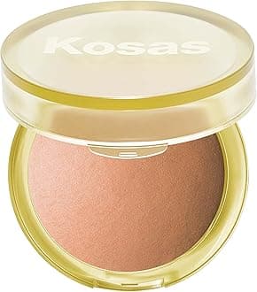 Sun Show Glowy Warmth Baked Bronzer - Contouring Powder for Cheekbones, Nose & Jawline - Enriched with Concentrated Fatty Acids - Talc-Free, Vegan & Hypoallergenic - Beachy