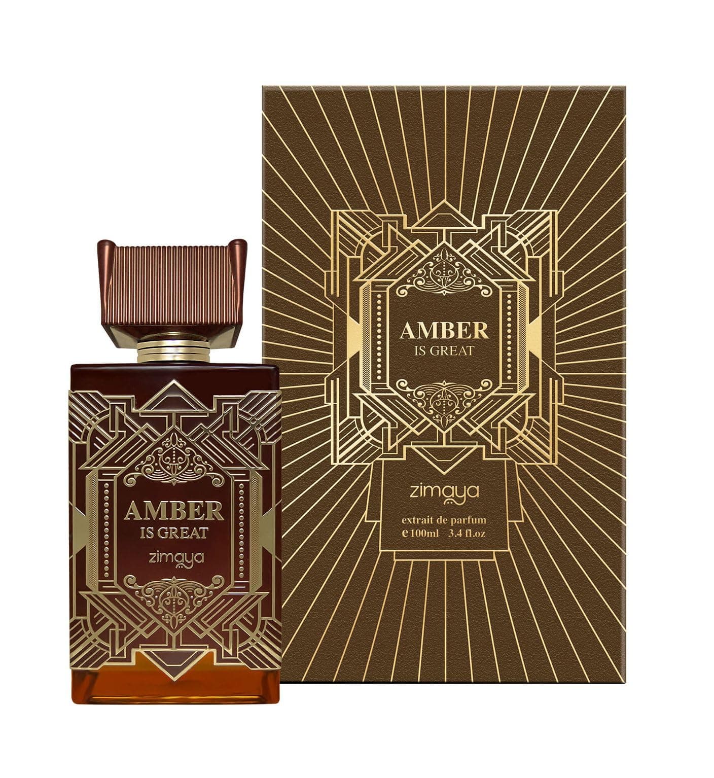 Amber Is Great EDP Perfume - Exotic Rich and Deep Fragrance Luxurious Perfume 100 ML