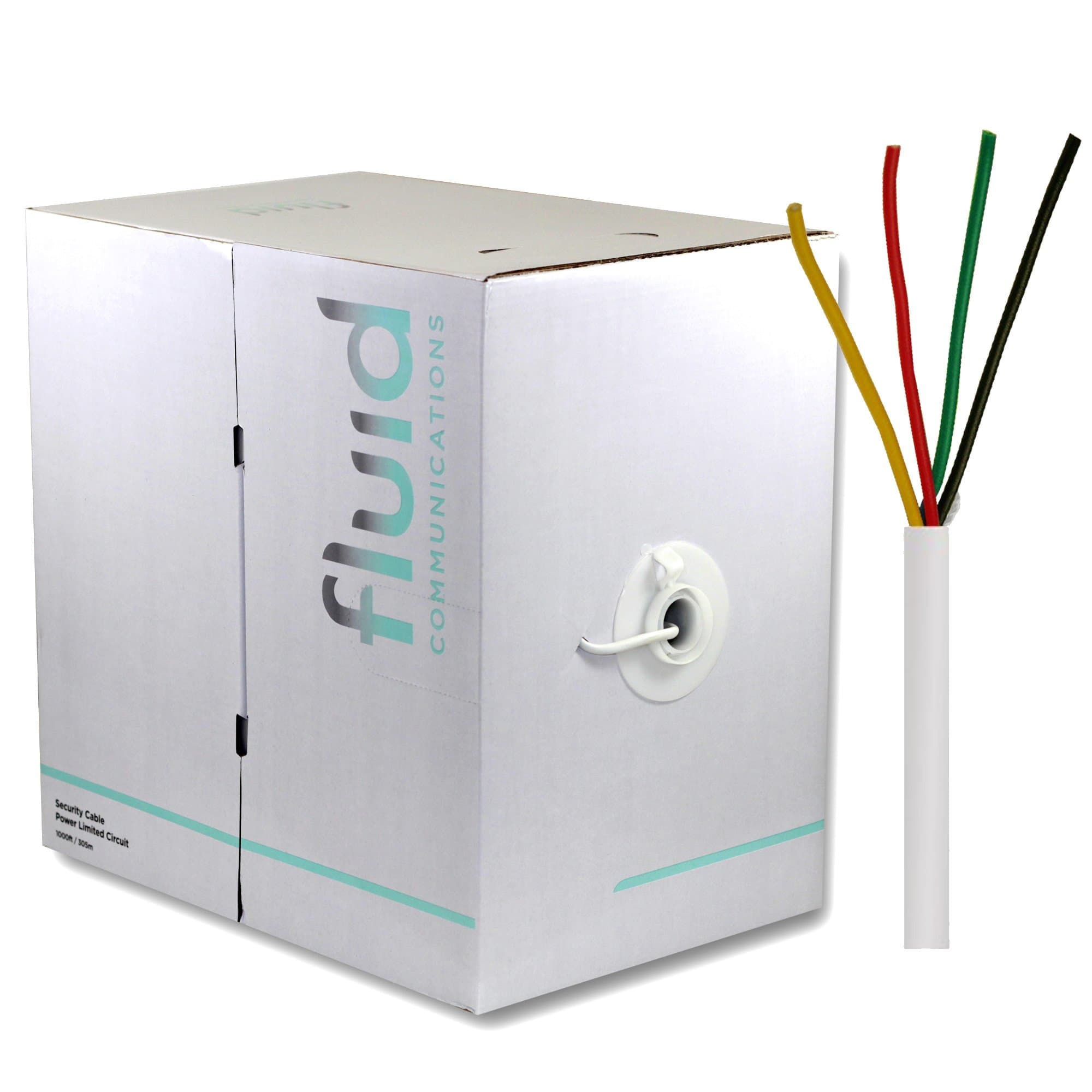 Security Burglar Alarm Cable 22/4 Stranded CL2 1000ft